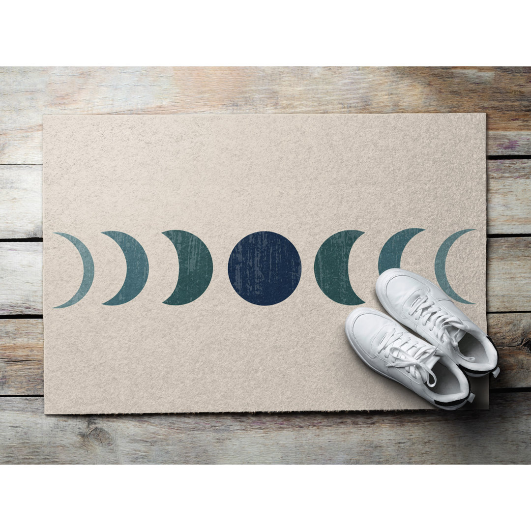 Moon Design 60 x 90 cm Anti-Rutsch-Türmatte für draußen