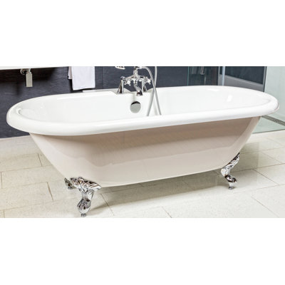 1750mm x 800mm Freestanding Soaking Acrylic Bathtub