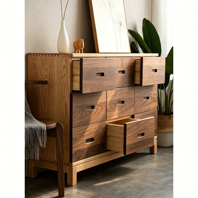 Colour Blocked Groove Buffet Table