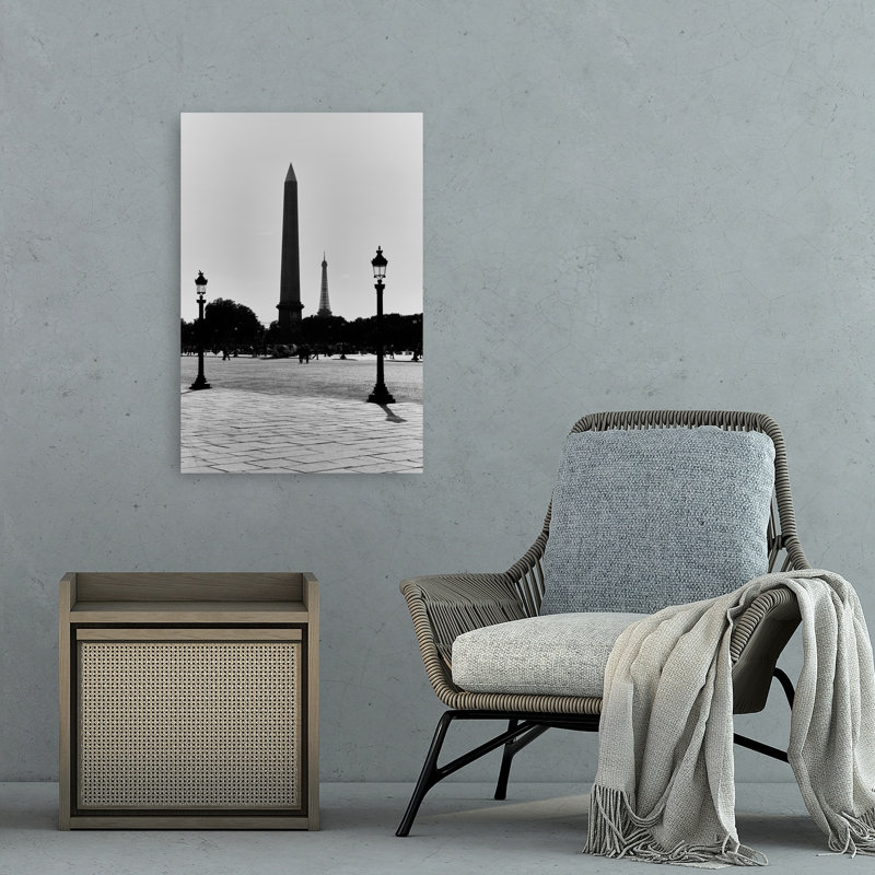 Obélisque de la Tour Eiffel, impression d'art classique de la ville de Paris, H 36 po x l 24 po
