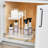 White Steel Double-Tier Pantry Organizer-2110746388