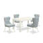Solid Wood Top - Dining Room Set Seats-706497649-706497661-706497662