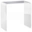Table basse rectangulaire en acrylique 21 mm