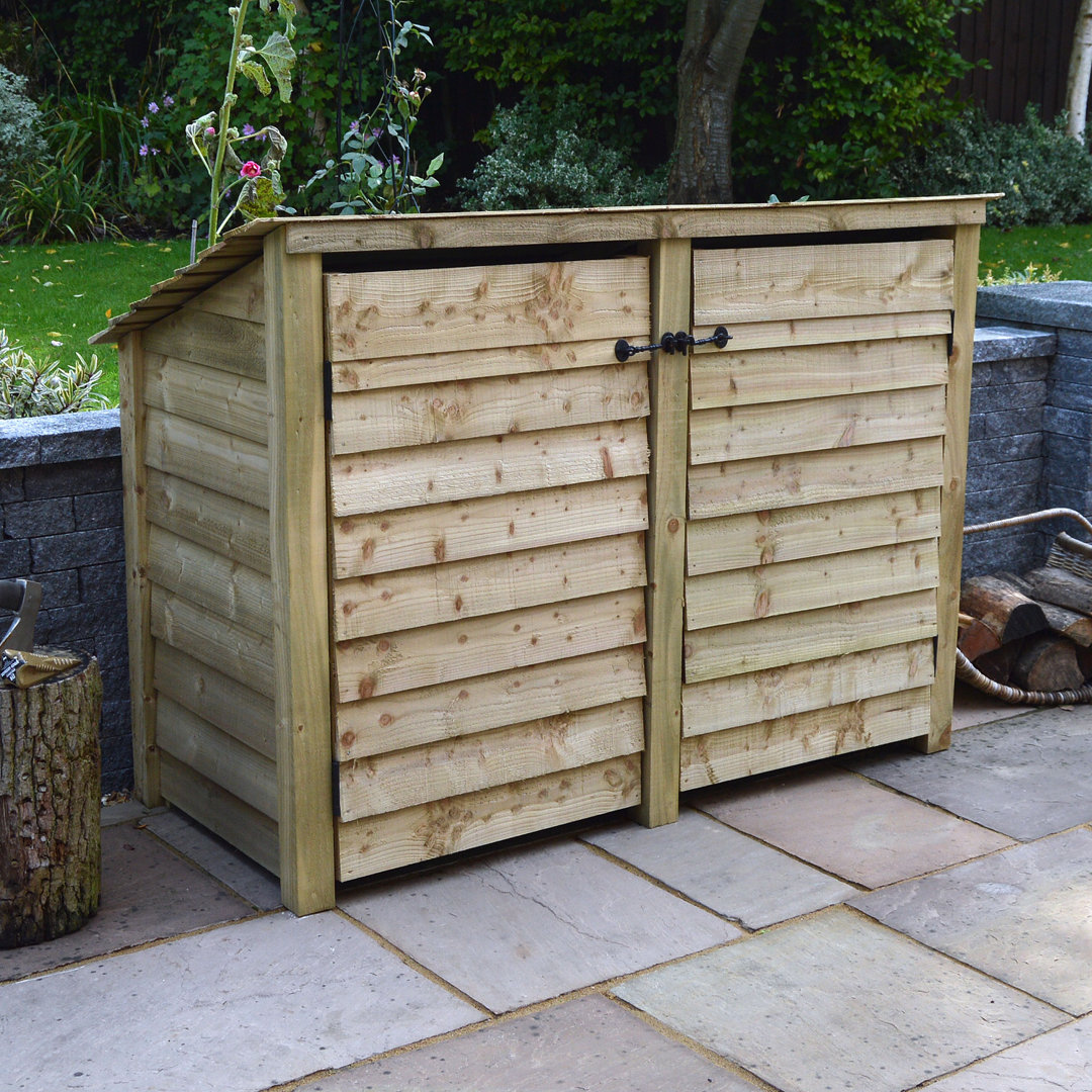 6 Ft. x 3 Ft. Wood Log Store