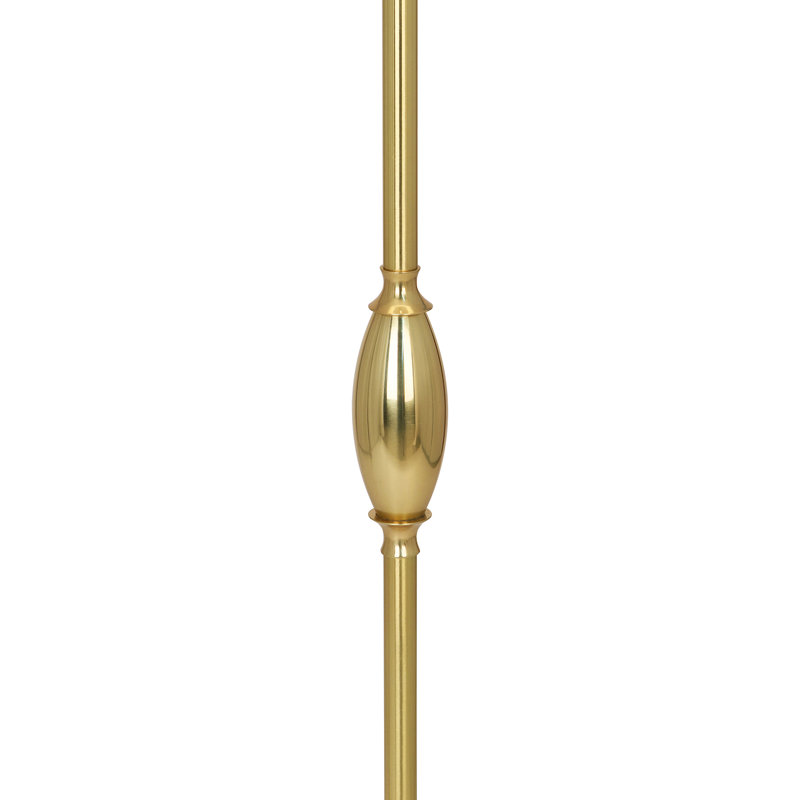 Grace 64.125'' Traditional Floor Lamp, Modern Brass
