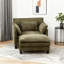 Fauteuil d'appoint surdimensionné avec coussin de siège à double couche-769349734