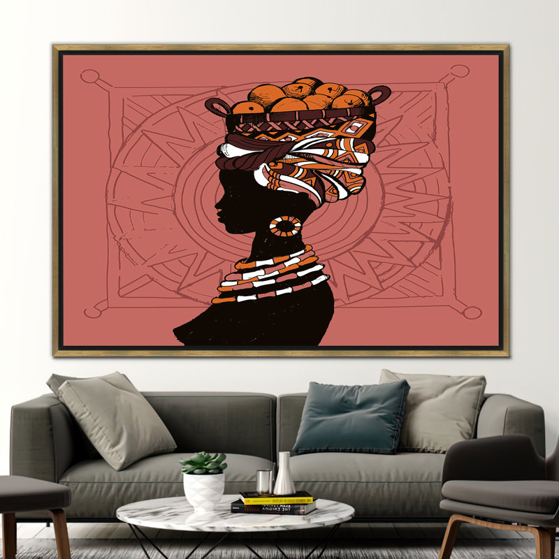 Print on Canvas, 20 cm H x 30 cm W, Gold, Framed Print without Mat
