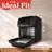 Gourmia 14 Quart Digital Air Fryer Oven with Rotisserie, 12 Presets, Dishwasher-Safe Accessories, Black, 1750W-123844077