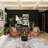 Mahurin Machine Washable Soft Plush Modern Abstract Non-slip Foldable Rug Brown-1160934547