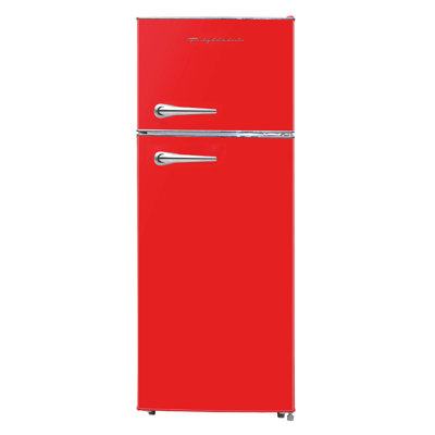 Frigidaire 7.5 Cu. Ft. Retro Refrigerator, Top Mount Apartment Size Fridge on Fridge.com