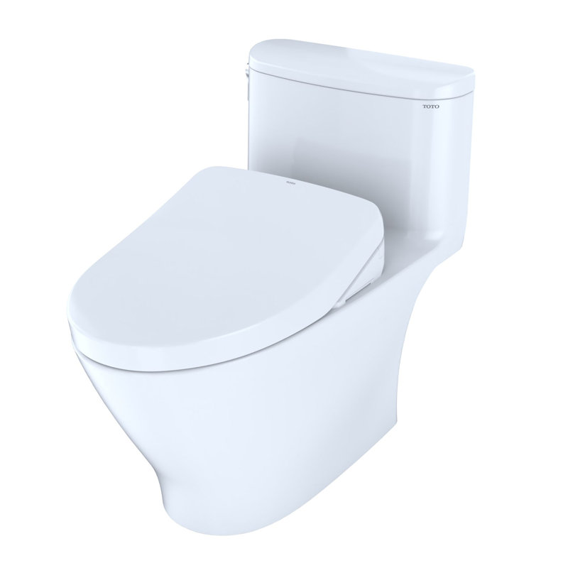 1.28 GPF Elongated One-Piece Toilet High Efficiency Flush (Seat Included)