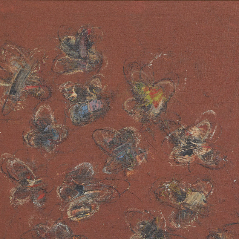 Rouge Painting by Jamie Beckwith, 32" H x 32" W