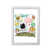 White Grain Frame