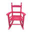 Chaise berçante S en rouge rose Fascinant - pour tout espace intérieur et extérieur.