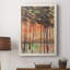 Entre les arbres I - reproduction d'un seul cadre photo sur toile-88381298-88381299