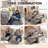 3 In 1 Convertible Sleeper Sofa Bed With Adjustable Backrest-1864124566