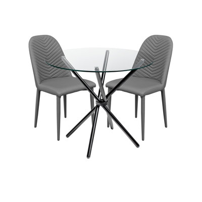 3 - Piece Criss Cross Dining Set