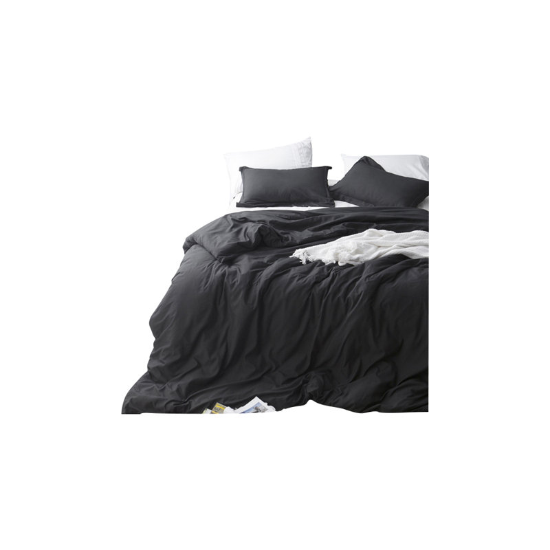 Modern & Contemporary Duvet Cover, Alloy, Queen Duvet Cover + 2 Standard Shams