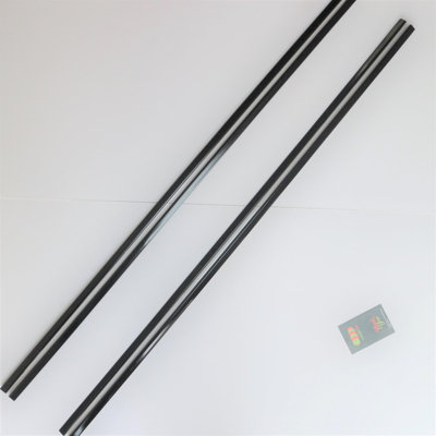 950mm Black Low Profile Flex Hinges, Fexible Living Hinges, Plexiglass, Continuous Acrylic Piano Hinges