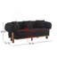 Round Arm Curved Sofa-Beige-1810084765