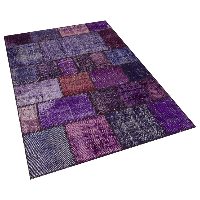 Bungalow Rose Purple Rug | Wayfair