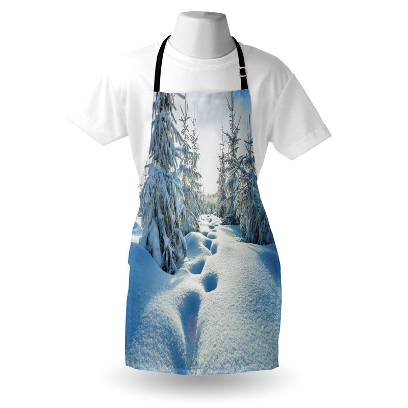 No Pattern Bib Apron