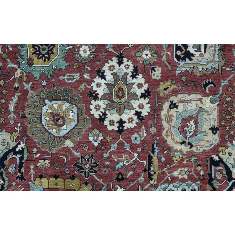 Sultanabad Wool Oriental Area Rug, Rectangle 11'7" x 14'5"