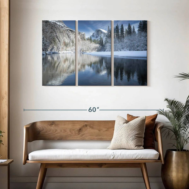 Hiver Alvord Yosemite, H 28 po x l 45 po