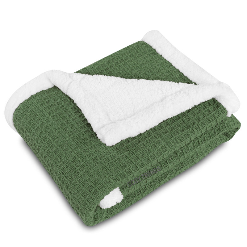 Couverture pour bébé 100% coton Bairagi, Vert