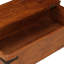 Table basse vidaXL mi-ferme en bois d'acacia massif