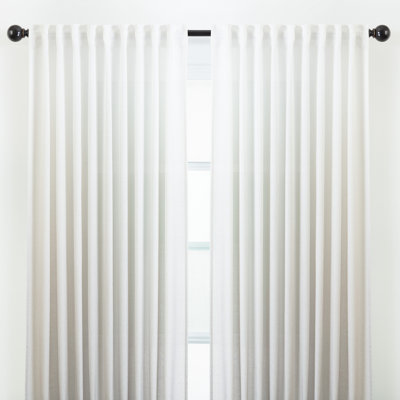 Carolie Ombre Semi-Sheer Rod Pocket Curtains
