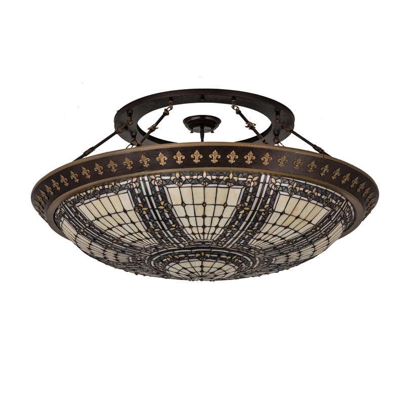 Overlea 8 - Light Semi Flush Mount