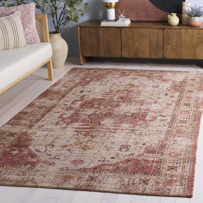Jute / sisal tissé à la main safran; Chenille Tapis d'intérieur en coton