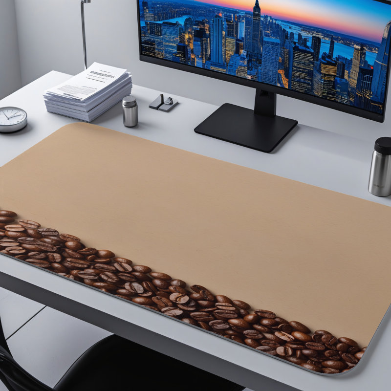 Polyester Desk Pad, 31.5x15.5