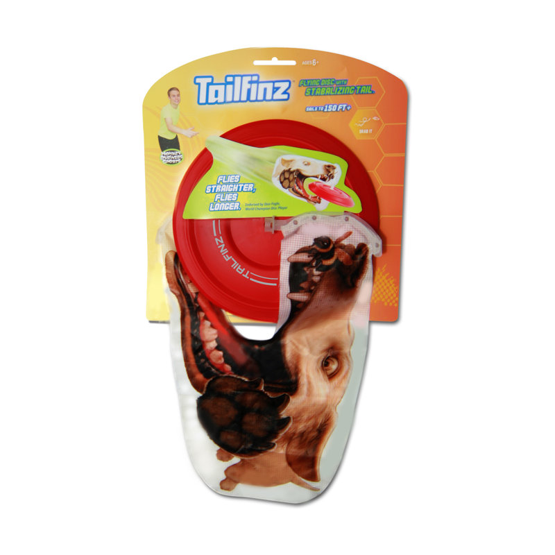 Disque volant avec queue stabilisatrice Tailfinz