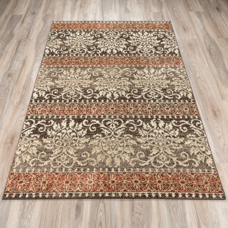 Tapis chocolat Mcmanis, Rectangle 3 pi 3 po x 5 pi 1 po