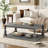 Coffee Table with bottom shelf