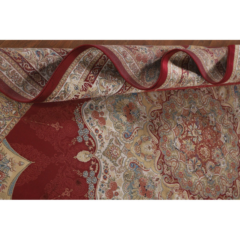 Tapis traditionnel bourgogne 7 x 10