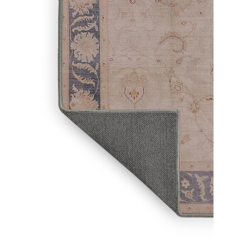 Tapis oriental beige / mauve Ludvig, Rectangle 5 pi x 7 pi