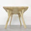 Izabella Oak Unfinished Solid Wood Dining Table-6405528