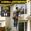 8.5 FT/2.6M Aluminum Telescoping Ladder, Lightweight Multi-Purpose Collapsible Extension Ladder, Heavy Duty 330 lbs Max Capacity