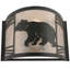Happy Bear On The Loose 1 - Light Flush Mounted Sconce