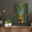 «Warrior Goddess Vase II» par Regina Moore, art mural en métal-1351187607