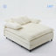 Méridienne rembourrée Corduroy-227953143