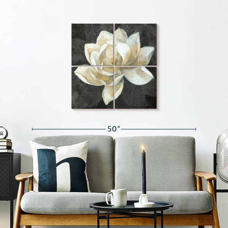 Harnek majestueux magnolia neutre, H 26 po x l 26 po