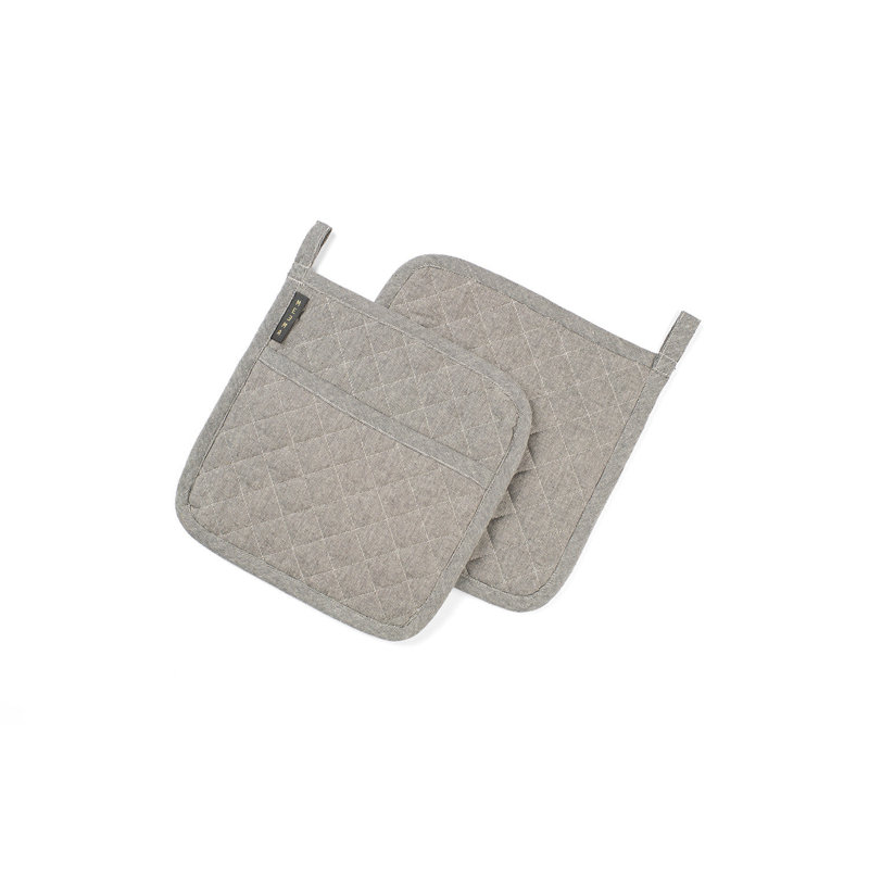 Maniques matelassées, Gris anthracite