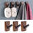 Solid Wood 3 - Hook Wall Mounted Wall Hook