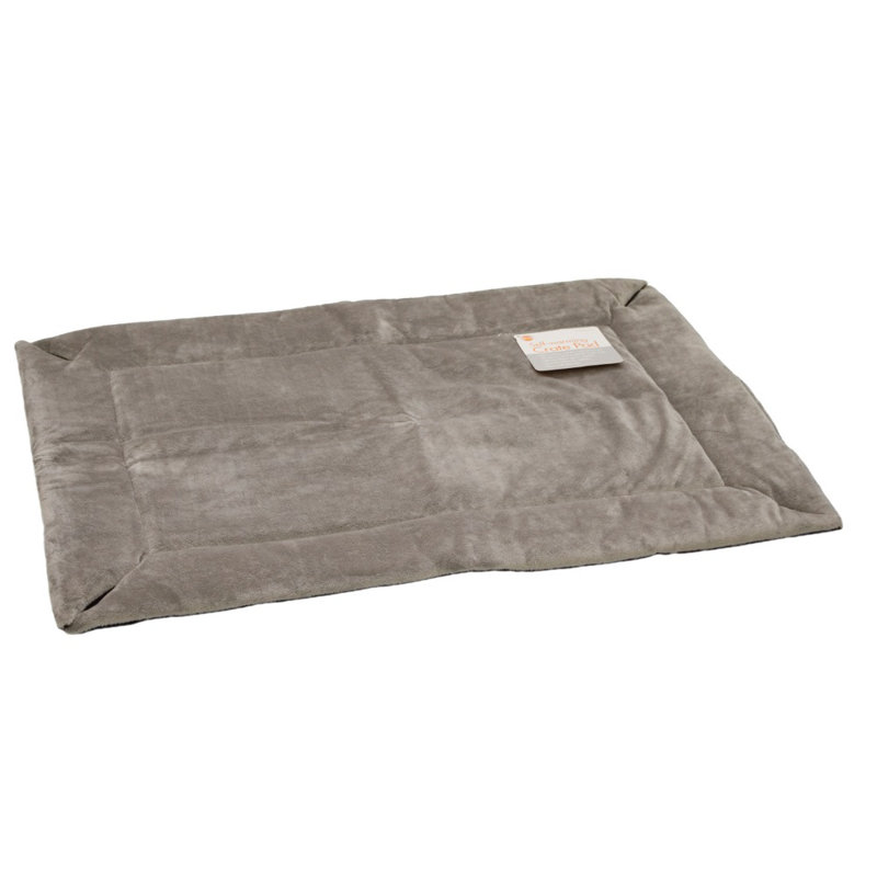 Tapis de caisse pour chien auto-chauffant, Très petit (l 22 po x P 14 po x H 0,5 po), gris