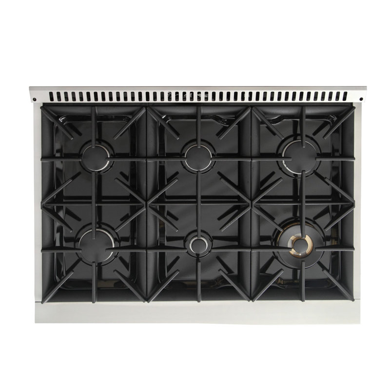 36" 5.2 Cu. Ft. Freestanding Gas, Natural Gas, Stainless Steel