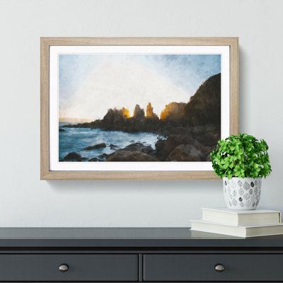 Phillip Island in Australia - Picture Frame Graphic Art Print